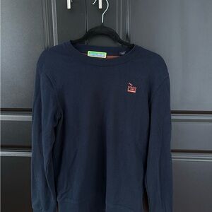 Scotch and Soda Navy Blue Crewneck